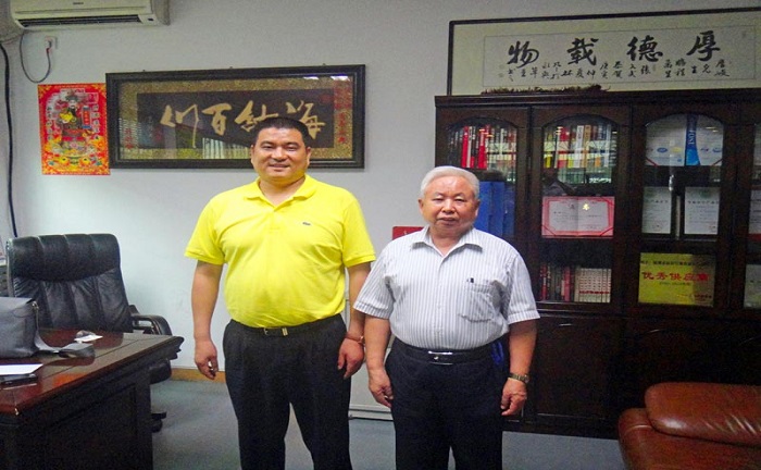 熱烈歡迎深圳市制冷協(xié)會(huì)秘書長蒞臨歐博指導(dǎo)工作