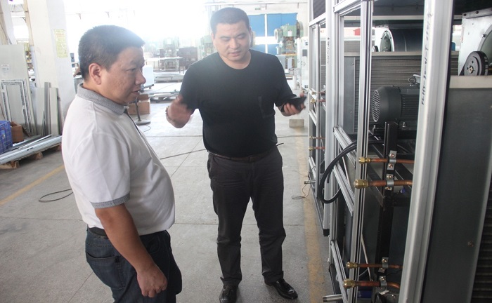 七月上旬部分客戶蒞臨歐博考察照片