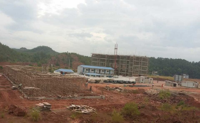 祝賀江西歐博工業(yè)園一期工程建設(shè)完成