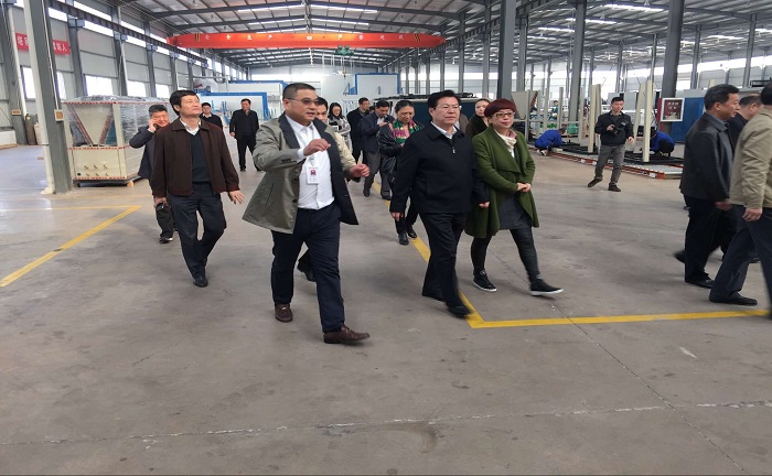 熱烈歡迎江西省贛州市市長蒞臨我司參觀指導(dǎo)