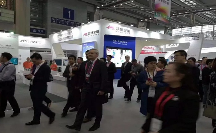 直擊CITE2018首日|歐博空調(diào)：一場與CCTV的風(fēng)、花、雪、月