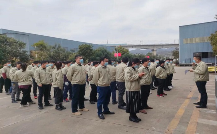 開展冬季消防演練，筑牢安全防線——?dú)W博環(huán)境科技應(yīng)急消防演習(xí)活動