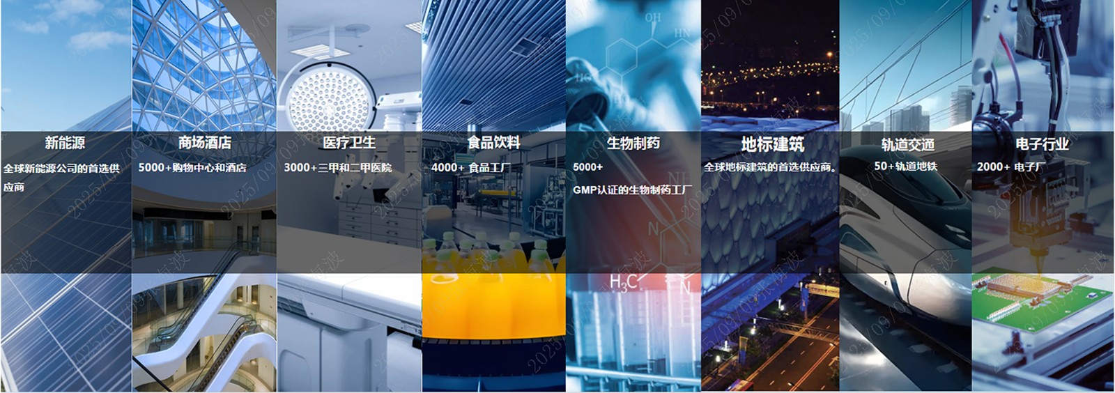 歐博空調(diào)服務(wù)八大行業(yè)